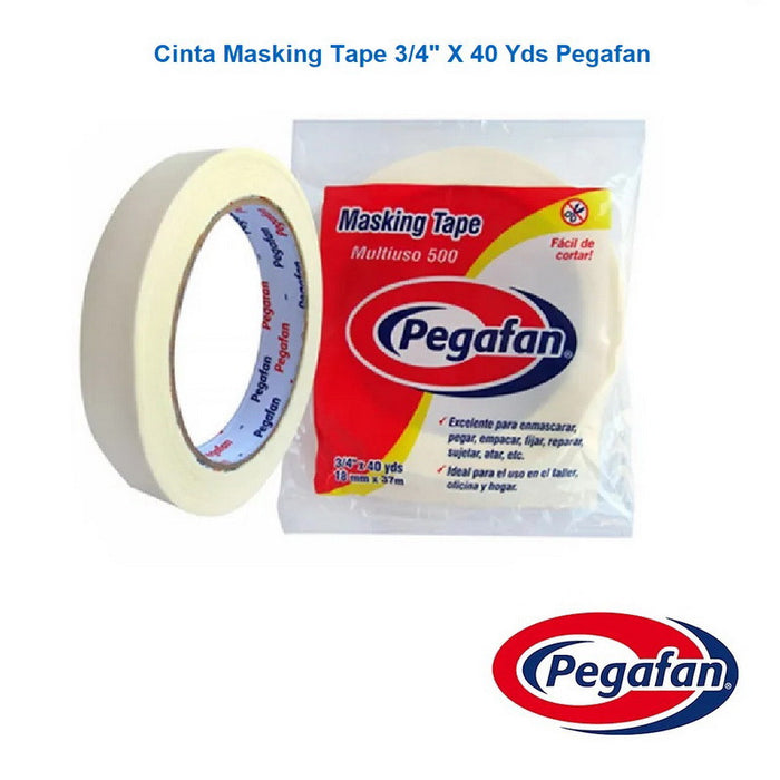 Cinta Masking tape 40 yardas Pegafan