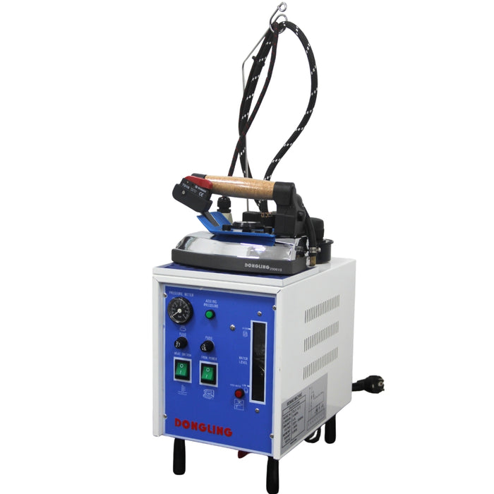 Caldero vaporizador 4.5L marca Veneto DL-5 con plancha y zapato teflón
