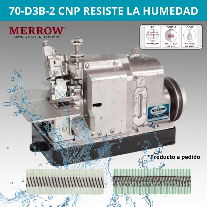 70-D3B-2 CNP | Máquina de Costura Industrial para Ambientes Húmedos