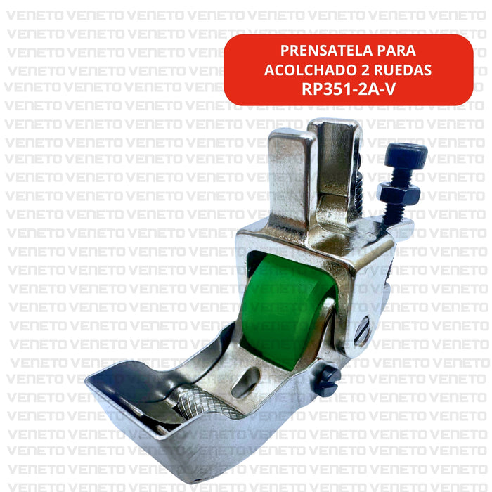 Prensatela para alcolchado con rueda lisa RP351-2A-V