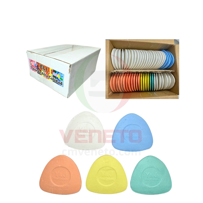 Tiza S De Tela De Costura Tiza De Sastre colores Caja 50 Und