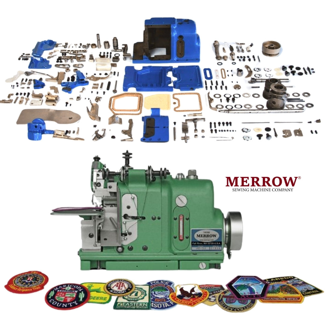 🧵 MÁQUINAS MERROW Y REPUESTOS ORIGINALES — VENETO TEXTILE