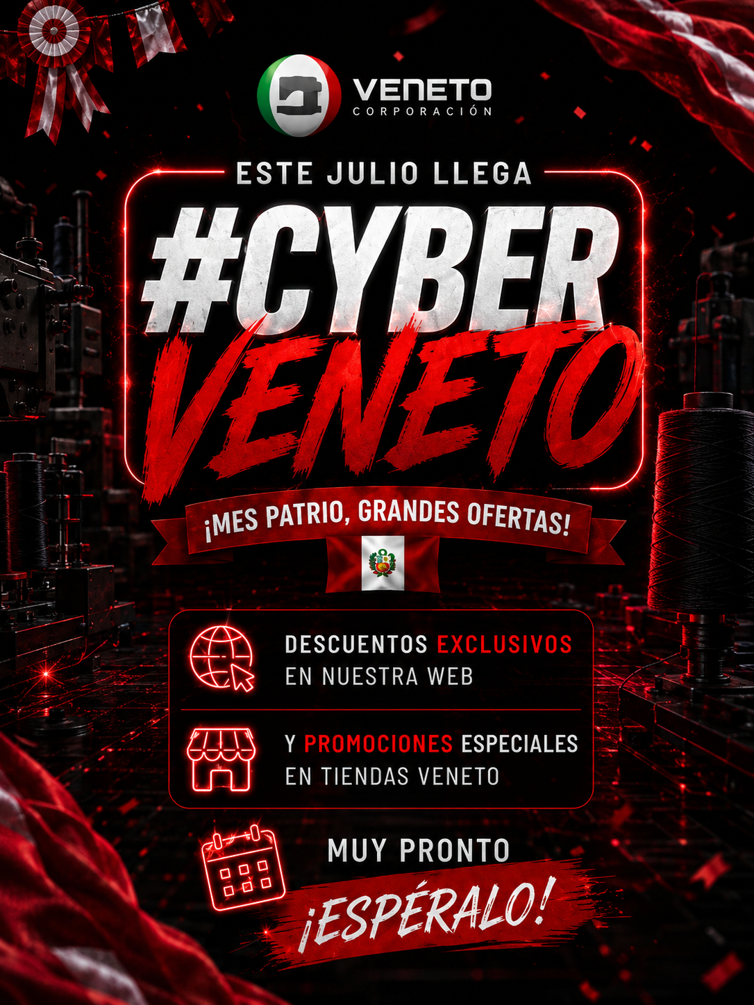 CyberVeneto Mes Patrio 2026 | Ofertas para tu taller