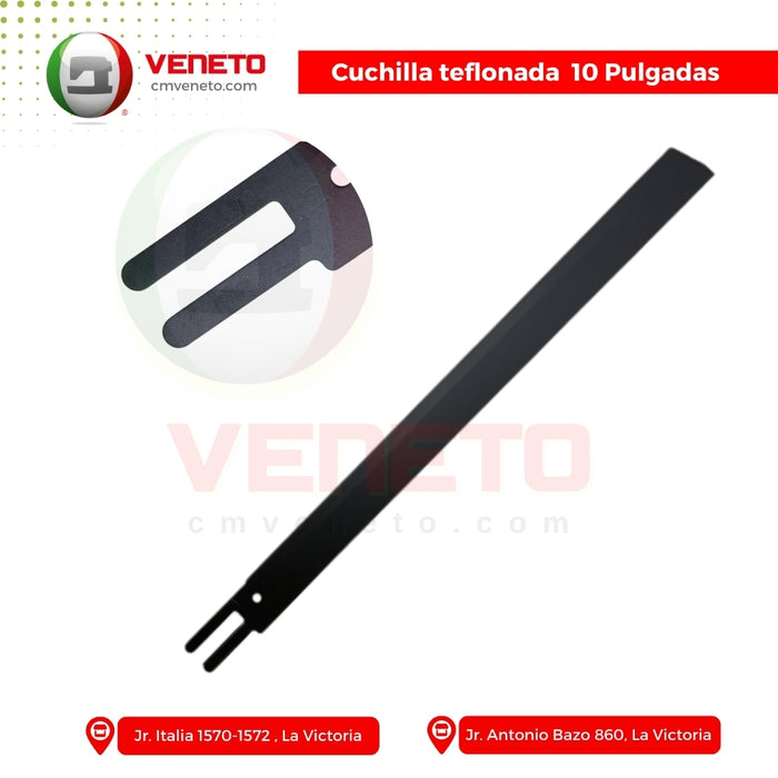 CUCHILLA DE CORTADORA TEFLONADA 10" AMERICANO