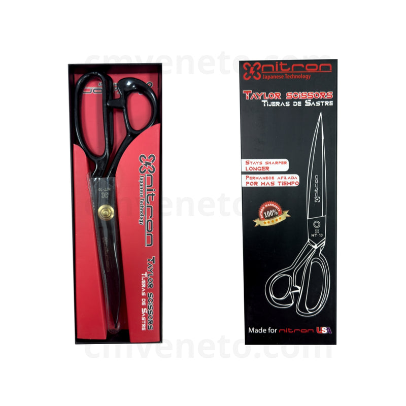 Tijera Sastre teflonada 10" americana Nitron