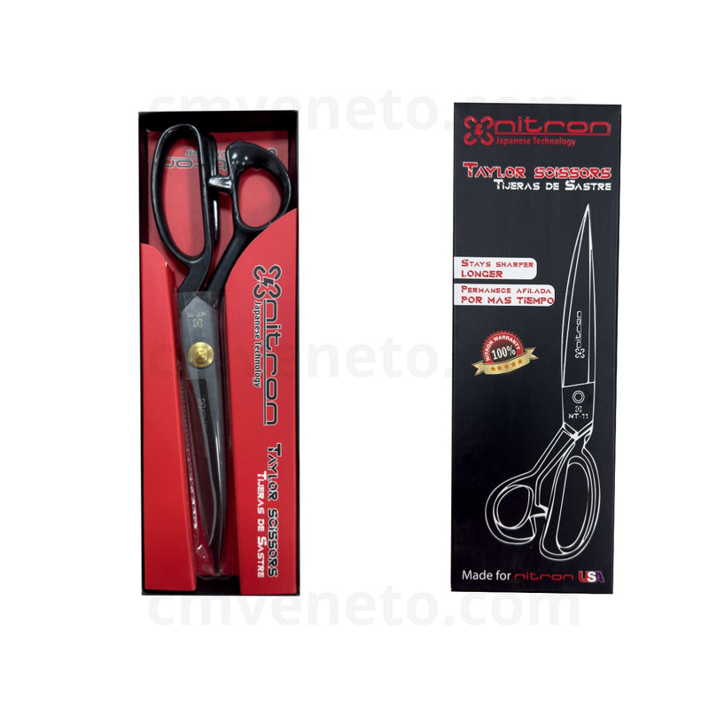 Tijera Sastre teflonada 11" americana Nitron