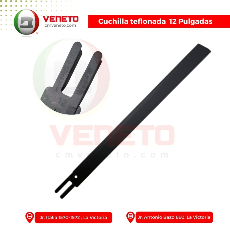 CUCHILLA DE CORTADORA TEFLONADA 12" AMERICANO