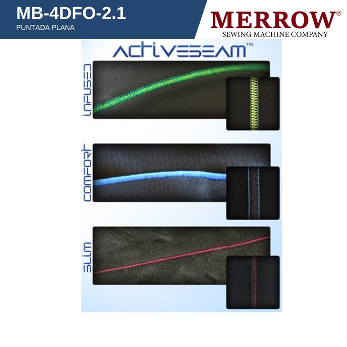 ACTIVESEAM MB-4DFO MAQUINA DE COSER INDUSTRIAL MERROW