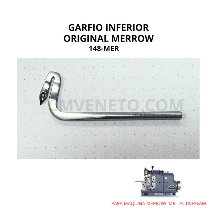 Garfio Inferior Merrow 148-MER | Para máquina MB ActiveSeam
