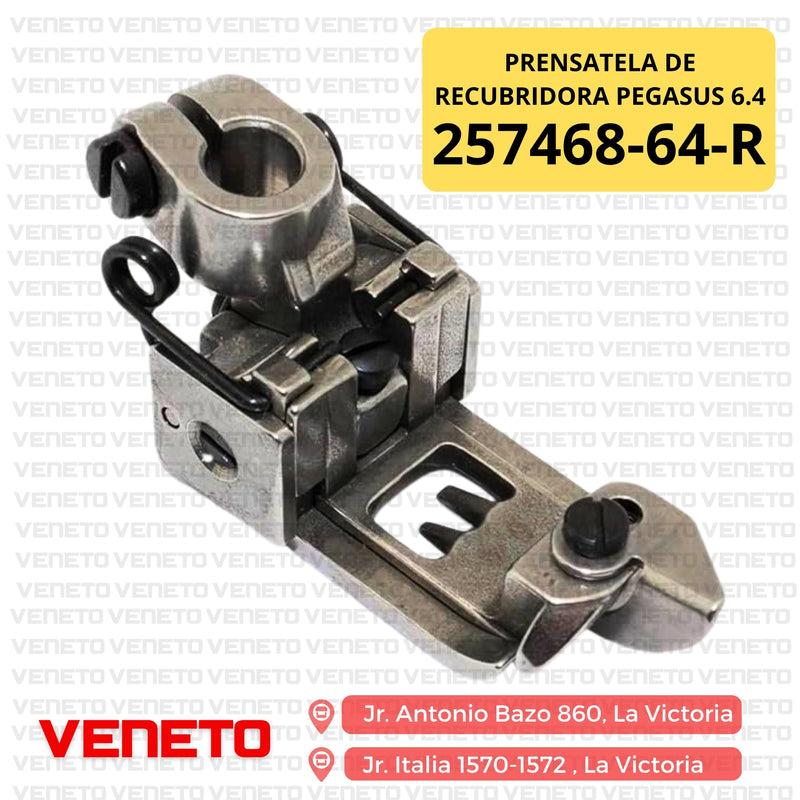 Prensatela de recubridora pegasus 6.4 257468-64-R