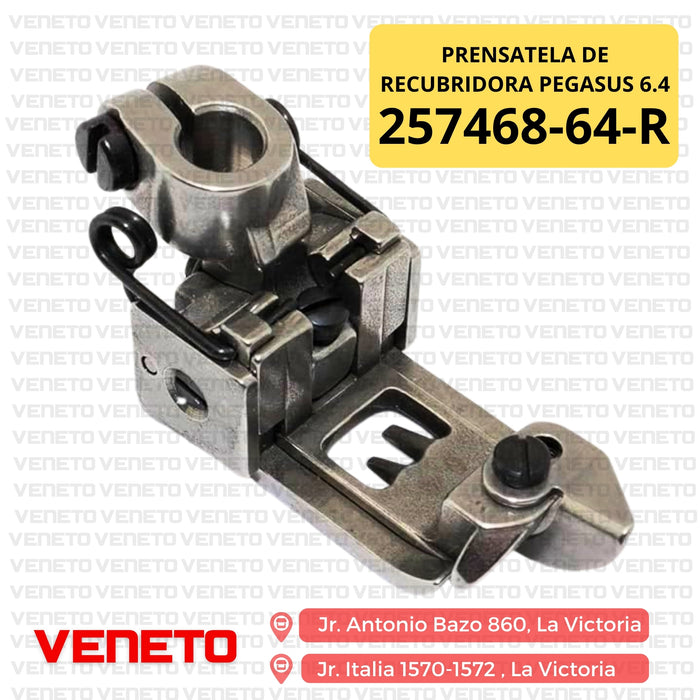 Prensatela de recubridora pegasus 6.4 257468-64-R
