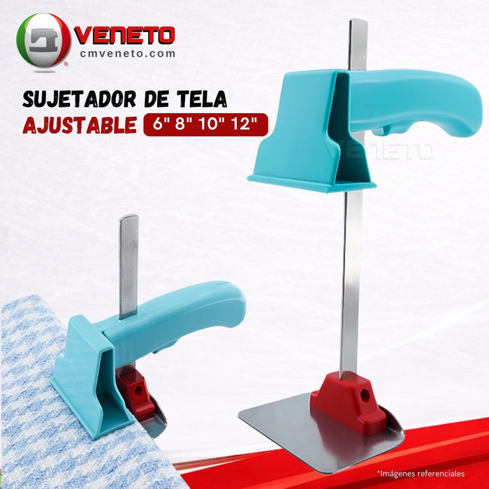 Sujetador de Tela Ajustable 6” 8” 10” 12” para Corte Textil