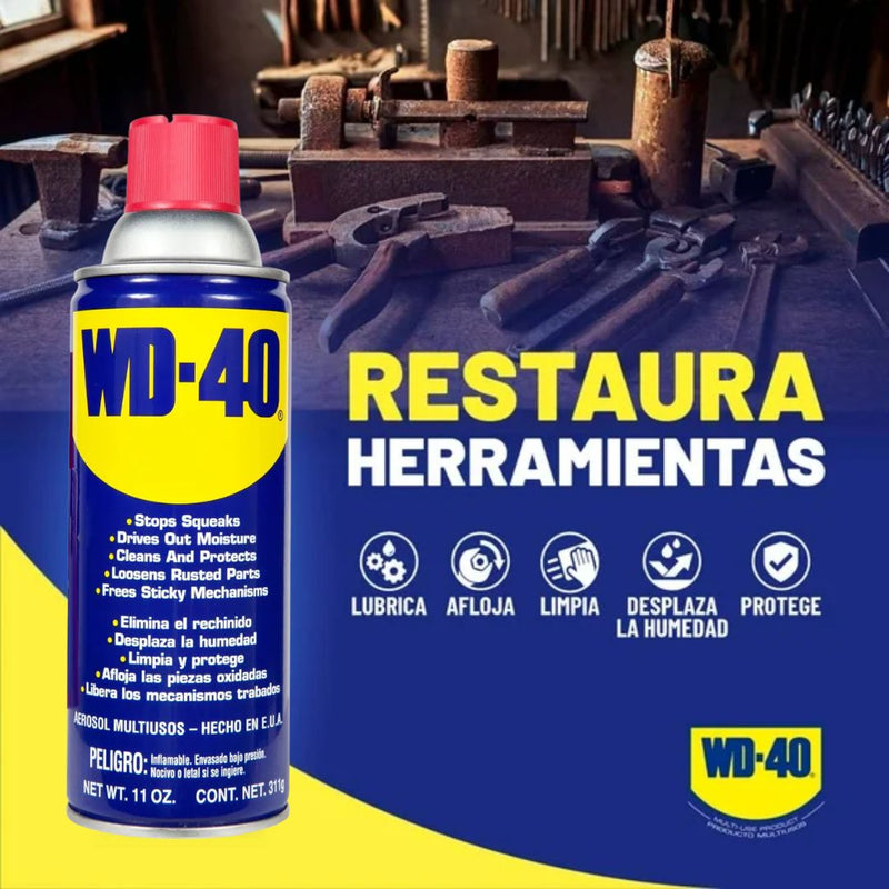 Lubricante Multiusos WD-40 Aflojatodo
