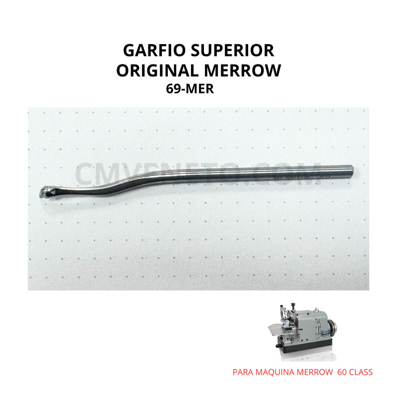Garfio Superior Original Merrow 69-MER | Upper Looper para Máquina Merrow 60 Class