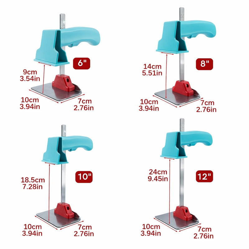 Sujetador de Tela Ajustable 6” 8” 10” 12” para Corte Textil