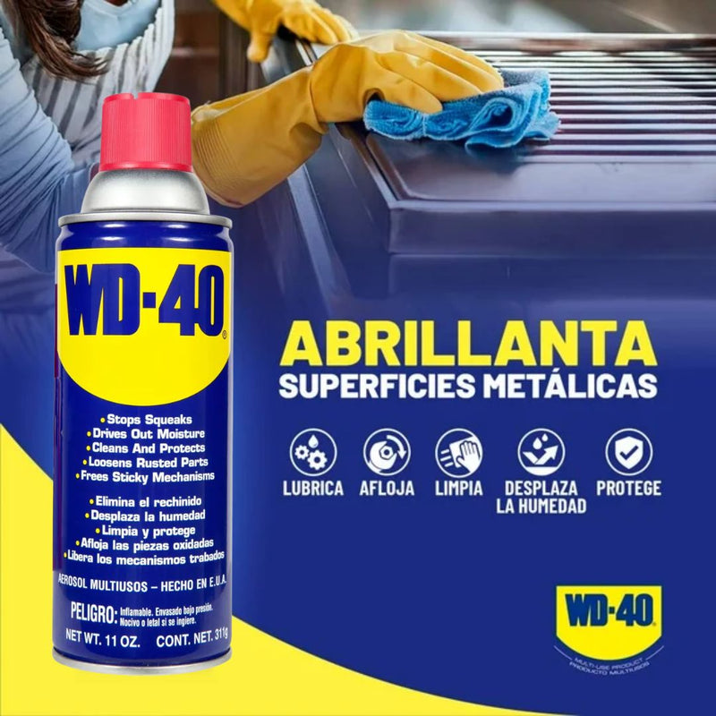 Lubricante Multiusos WD-40 Aflojatodo