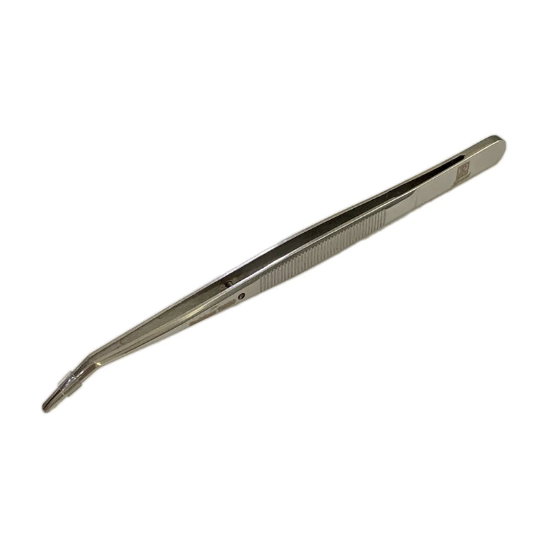 Pinza de Precisión Acero Inoxidable Curva TWE6B – Profesional para Costura y Manualidades