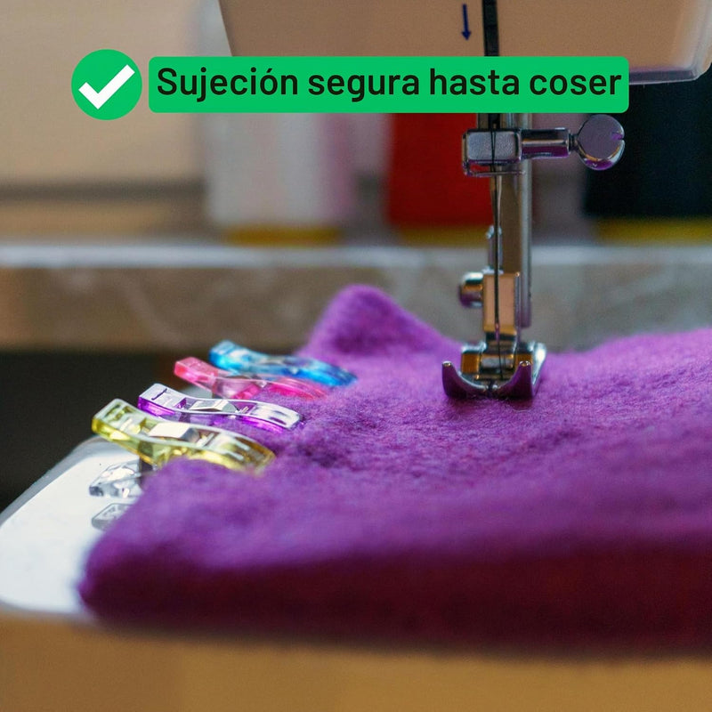 Clip de plastico sujetador | Pequeño - Mediano - Grande