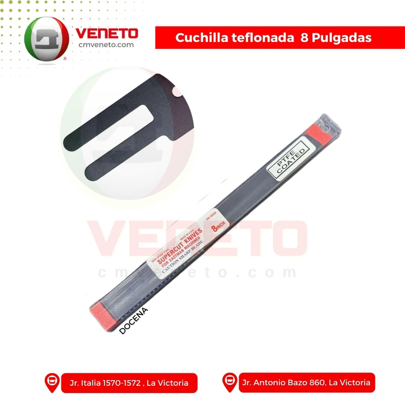 CUCHILLA DE CORTADORA TEFLONADA 8" AMERICANO