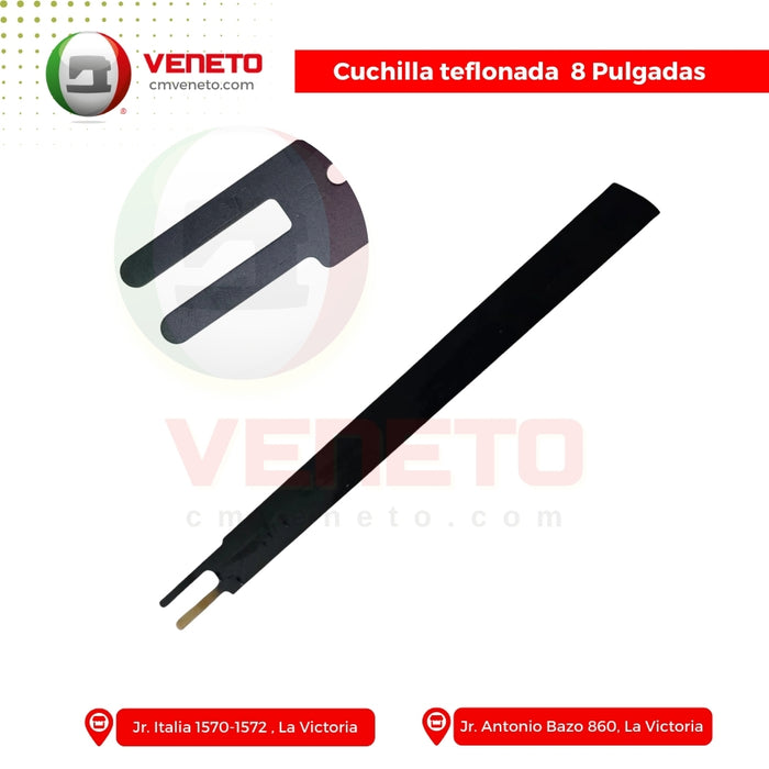 CUCHILLA DE CORTADORA TEFLONADA 8" AMERICANO