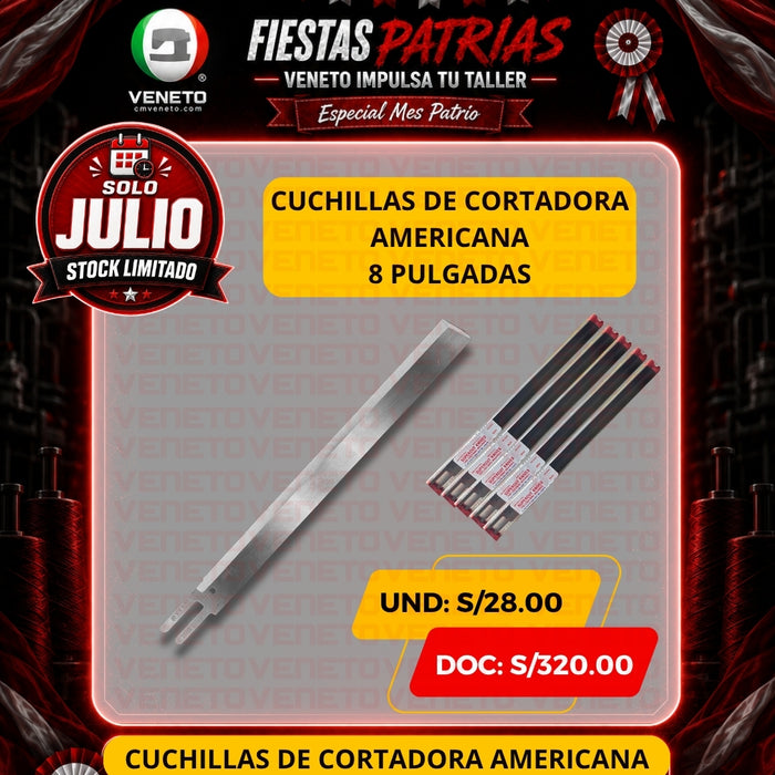 CUCHILLA DE CORTADORA 8" AMERICANO | CYBERVENETO
