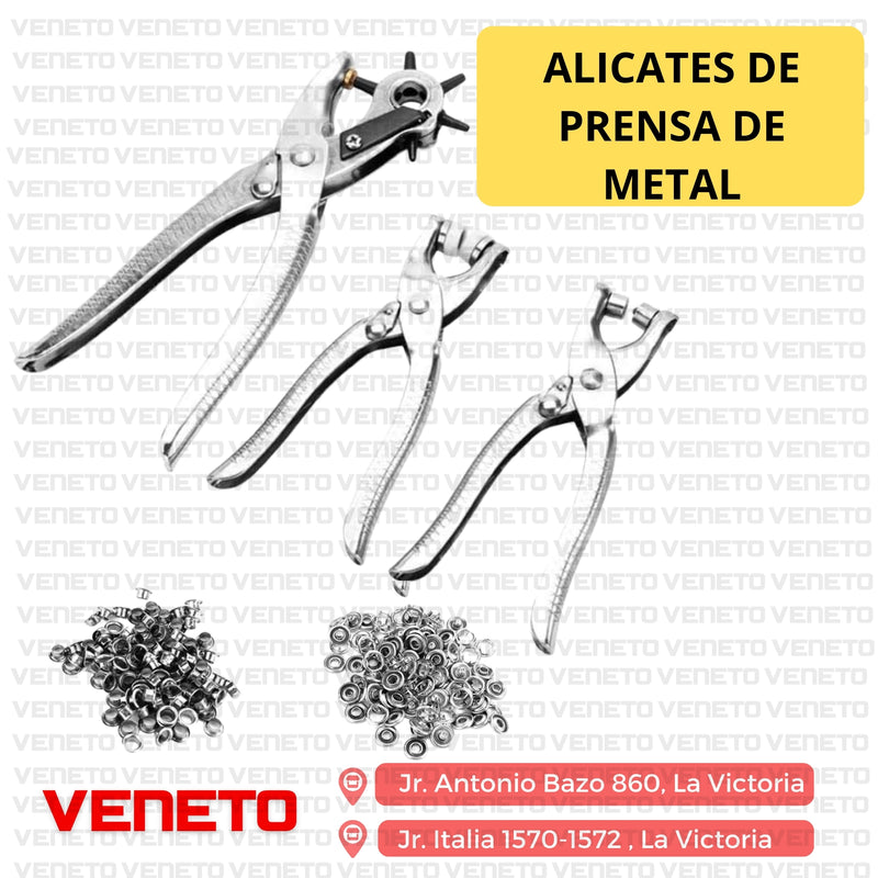 Pinza Sacabocados Remachadora Y Ojaladora Manualidades