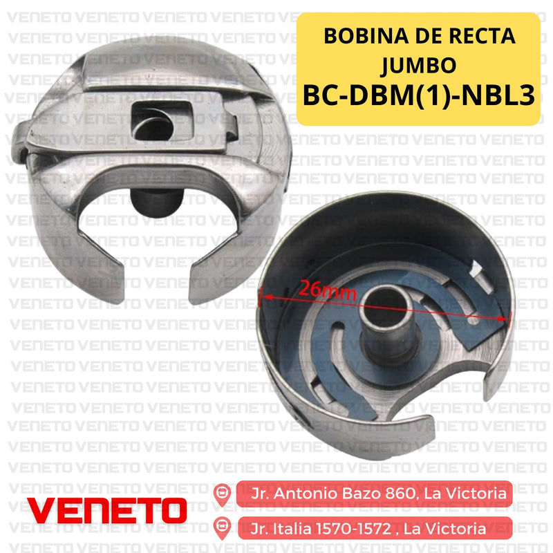 Bobina de recta Jumbo BC-DBM(1)-NBL3 GENÉRICO