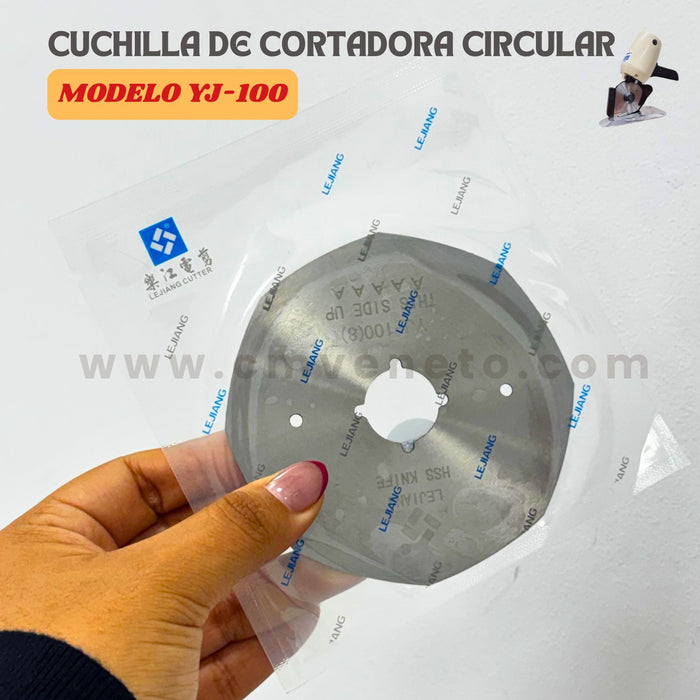 Cuchilla Circular LEJIANG para Cortadora de Tela