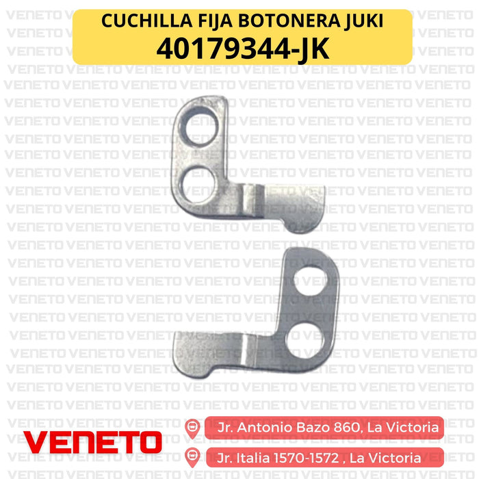 Cuchilla fija botonera Juki 40179344-JK
