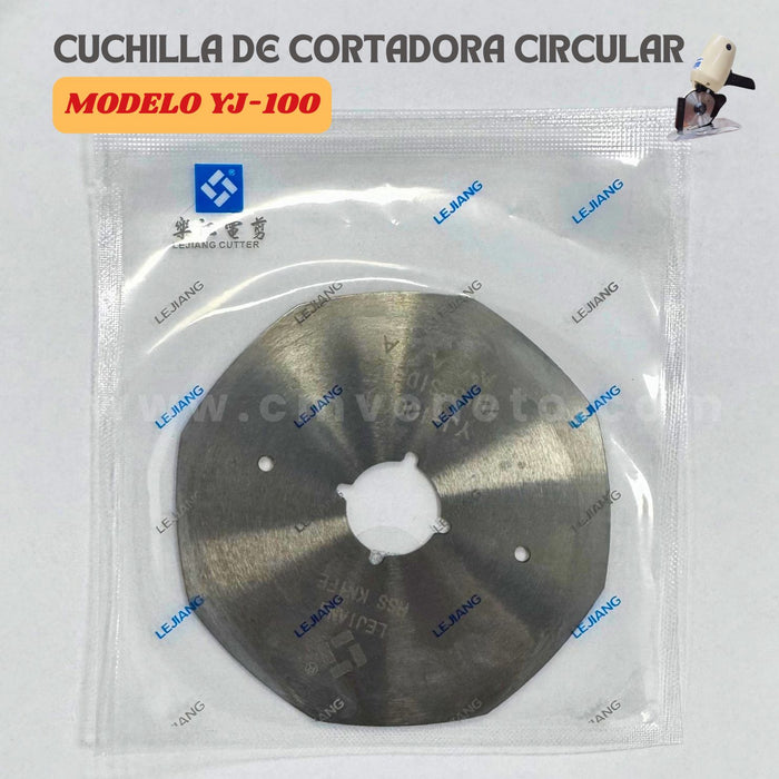 Cuchilla Circular LEJIANG para Cortadora de Tela