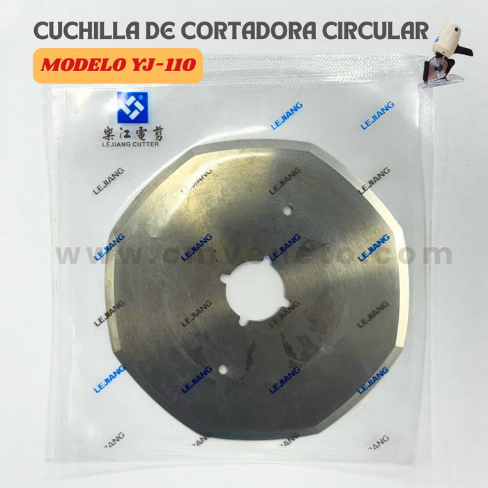 Cuchilla Circular LEJIANG para Cortadora de Tela
