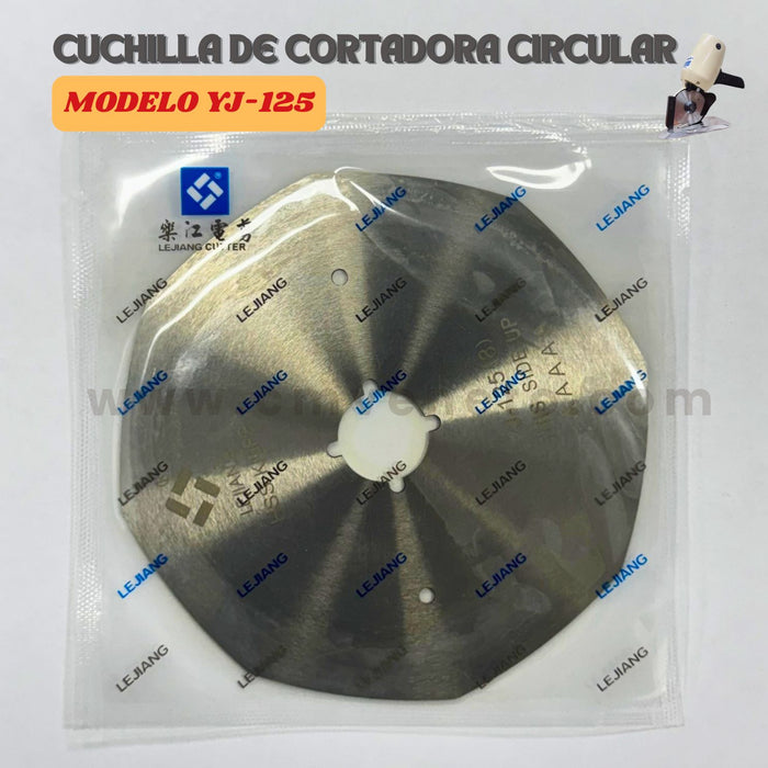 Cuchilla Circular LEJIANG para Cortadora de Tela