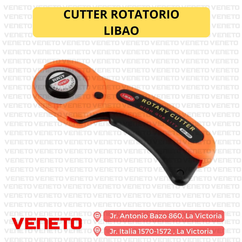 Cortador Giratorio Cutter Rotatorio Cuchilla Circular P/tela