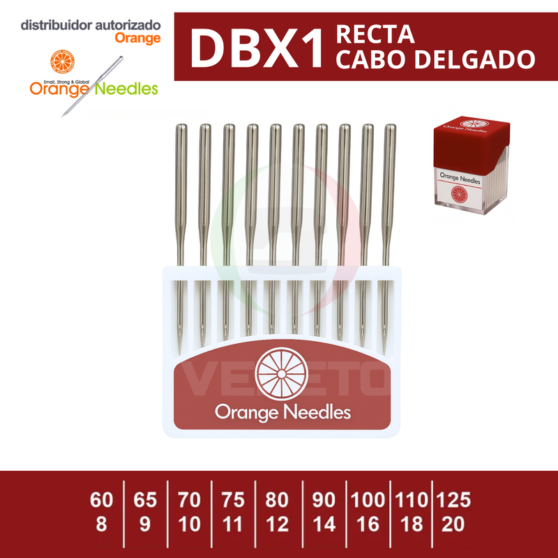 Agujas DBX1 Recta Cabo Delgado | ORANGE