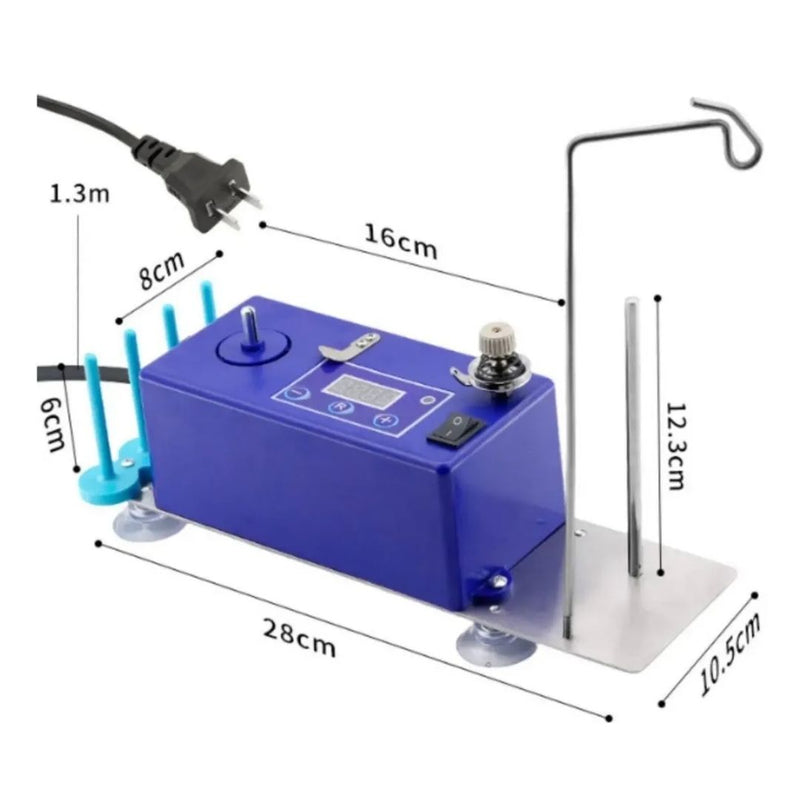 Enrollador Automático Eléctrico de Bobinas con Control Digital