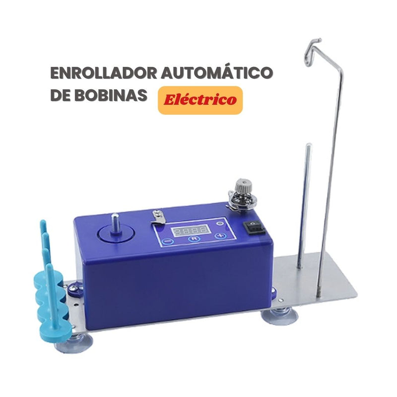 Enrollador Automático Eléctrico de Bobinas con Control Digital