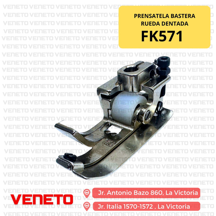 Prensatela bastera rueda dentada FK571