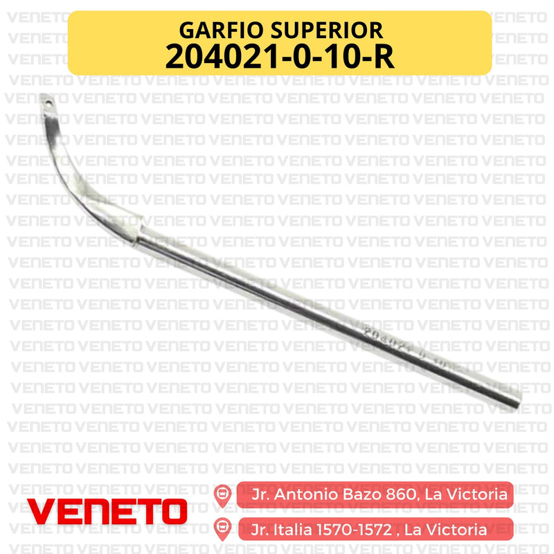 Garfio superior para Rimoldi 204021-0-10-GENÉRICO