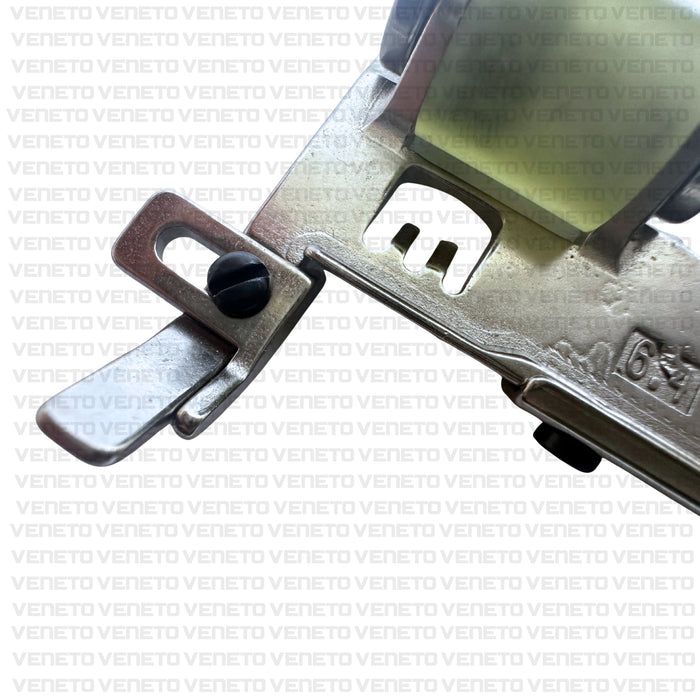 Prensatela de collareta con rueda Lisa y guiador regulable F33031-6.4