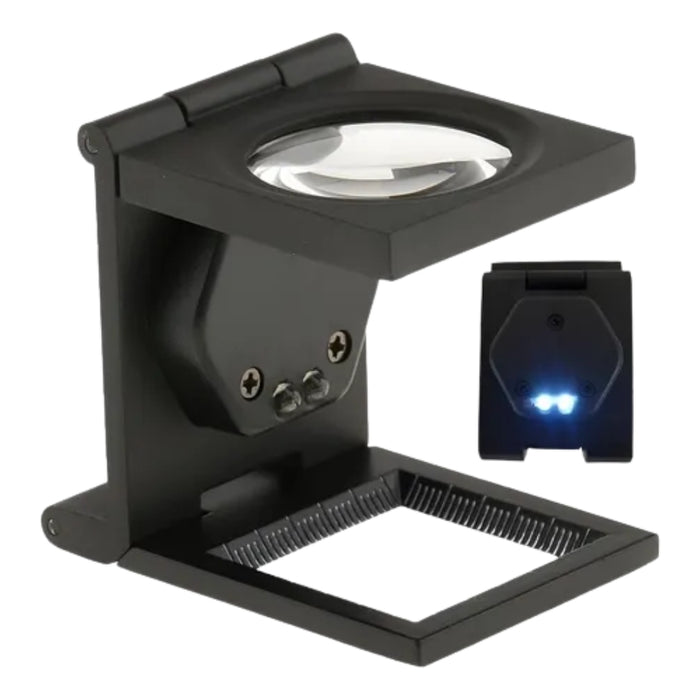 Lupa cuenta hilos con LED