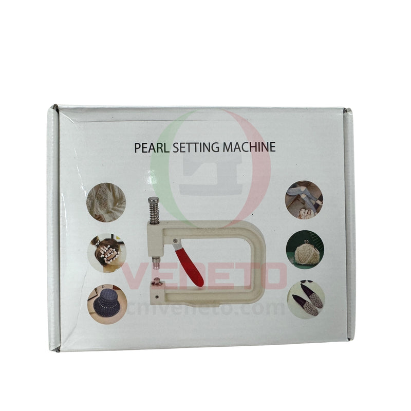 Prensa Manual para Colocar Perlas y Apliques – Ideal para Decoración Textil