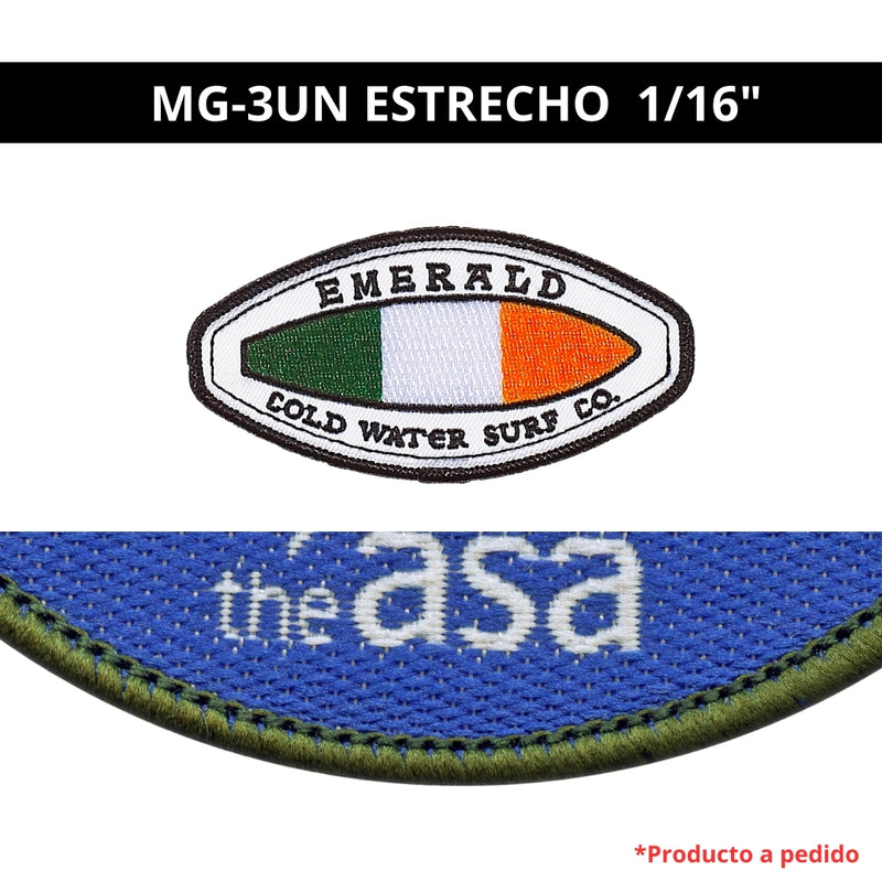 Merrow MG-3UN | Para Bordes Finos en Emblemas y Parches [1/16”]
