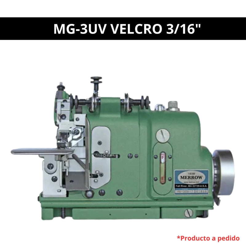 Merrow MG-3UV | Para Parches con Velcro [3/16”]