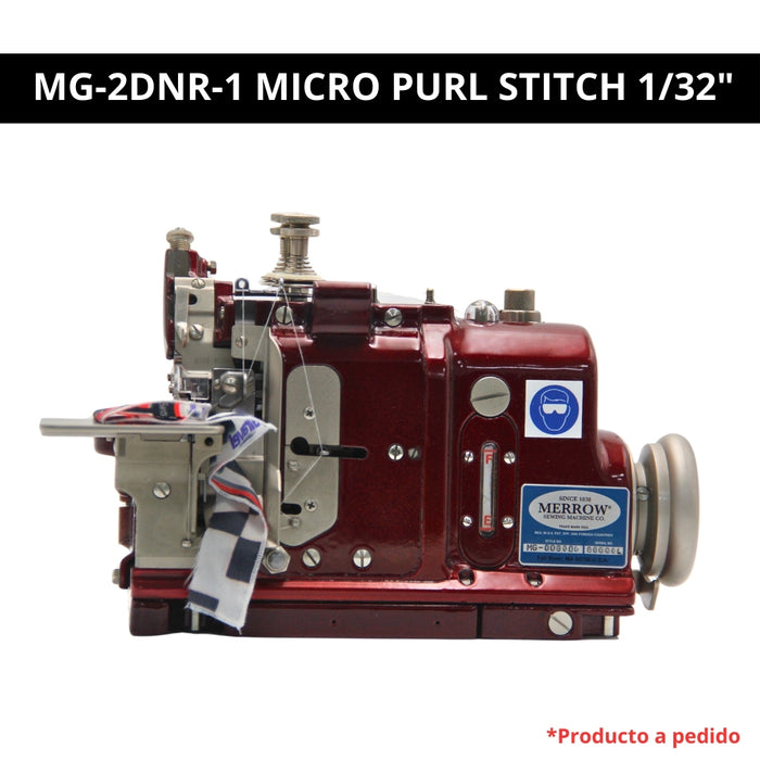 Merrow MG-2DNR-1 MICRO | MicroPurl® para Acabados Ultra Finos [1/32”]