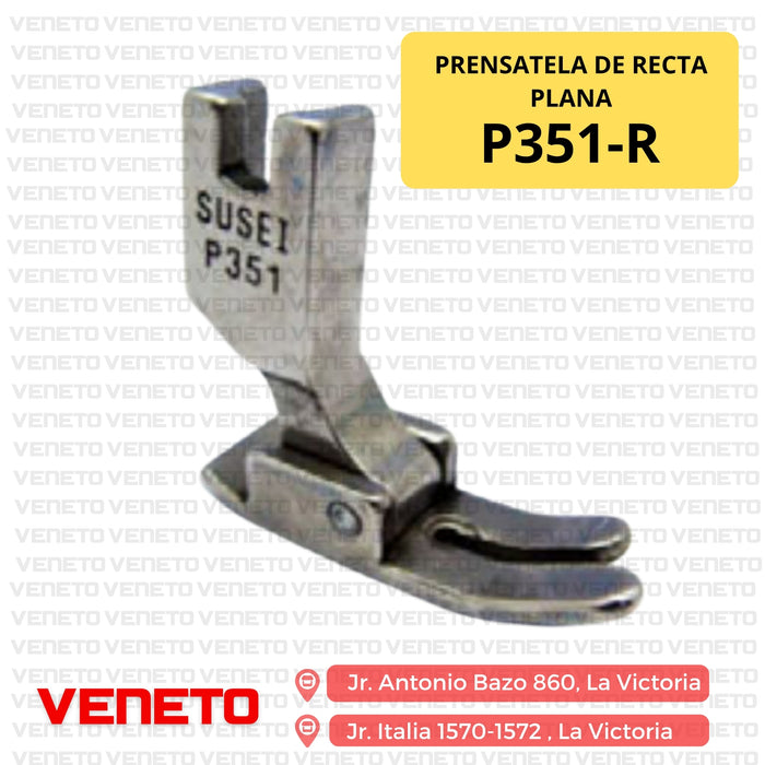 Prensatela de recta plana P351-R