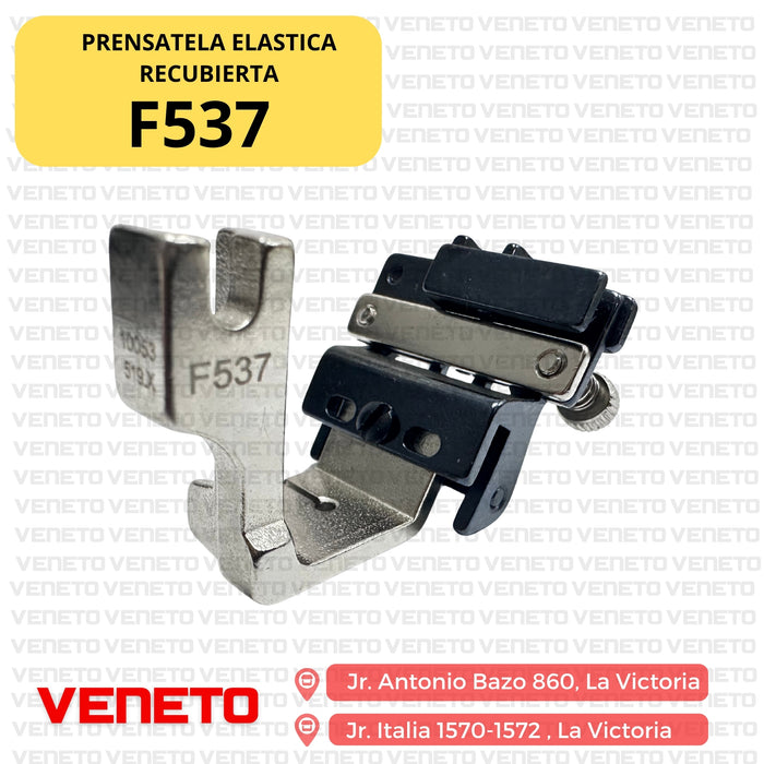 Prensatela elastica recubierta F537