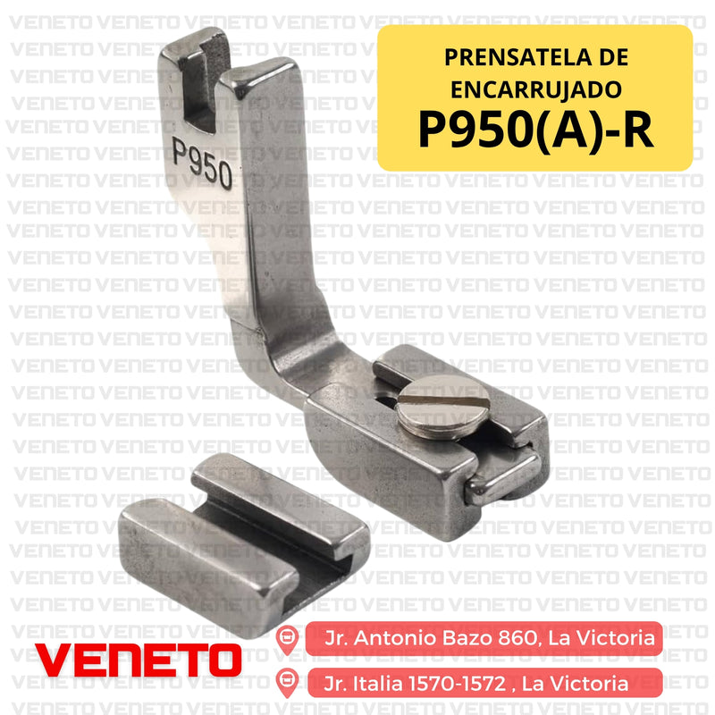 Prensatela de encarrujado P950(A)-R GENÉRICO
