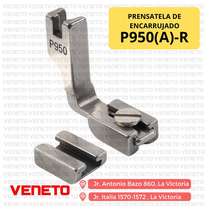 Prensatela de encarrujado P950(A)-R