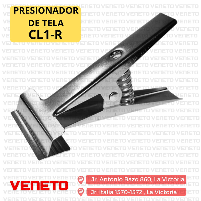 Presionador de tela - tenaza