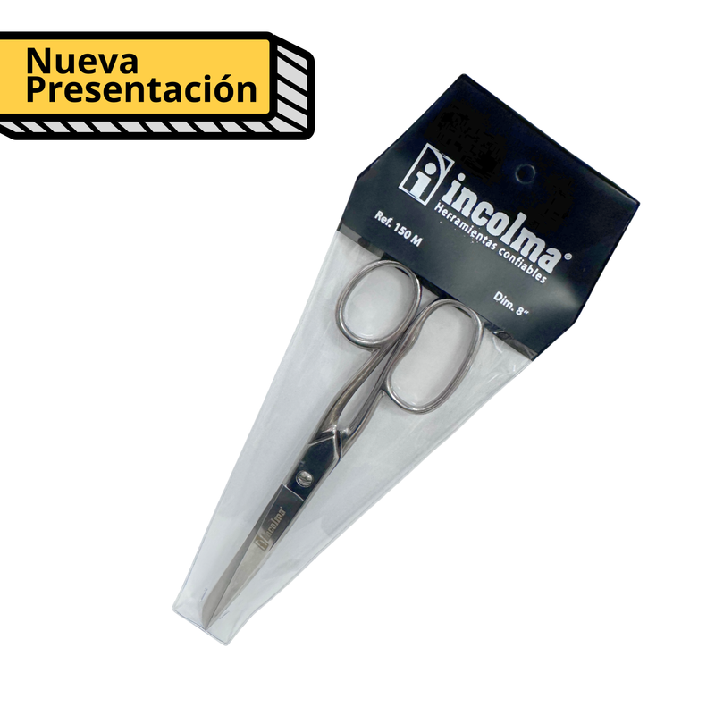 Tijera modista 8" marca Incolma